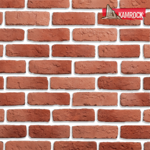 Искусственный камень угловой Kamrock Античный кирпич 33592 красный – купить в Москве