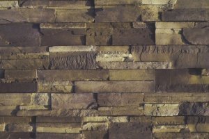 Искусственный камень плоский Eco Stone Урал 15-30 коричневый – купить в Москве