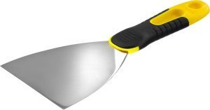 Шпатель STAYER PROFESSIONAL нержавеющее профилированное полотно, 2к ручка, 100 мм арт.10045-10 – купить в Москве