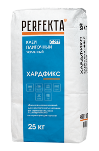 Клей плиточный усиленный Perfekta Хардфикс C2 ТЕ серый 25 кг 0749 – купить в Москве