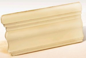 Декоративное изделие из бетона Eco Stone (Эко Стоун) цвет: 11, размер: 500х254х42мм, Карниз К-05 левый – купить в Москве