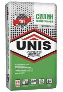 Штукатурка универсальная Unis Силин мешок 25 кг – купить в Москве