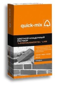 Цветной кладочный раствор Quick-mix Landhausmörtel LHM, цвет: be бежево-белый (мешок 25кг), арт.72157 – купить в Москве