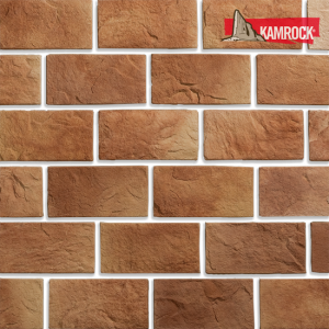 Искусственный камень плоский Kamrock Старая крепость 22070 коричневый – купить в Москве