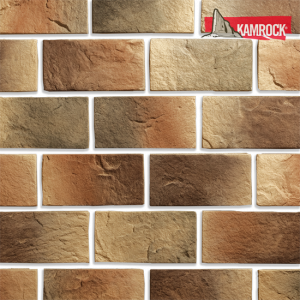 Искусственный камень плоский Kamrock Старая крепость 22150 коричневый – купить в Москве