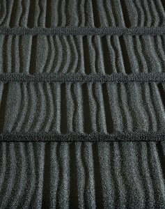 Композитная черепица кровельный лист Metrotile WoodShake серый  с посыпкой 1340х410 мм – купить в Москве