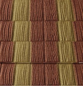 Композитная черепица гонт Metrotile iShake терракотово-желтый с посыпкой 1340х430 мм – купить в Москве