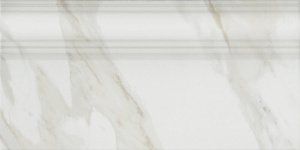 Керамическая плитка Kerama Marazzi Прадо белый глянцевая 400х200х10мм плинтус FME002R – купить в Москве