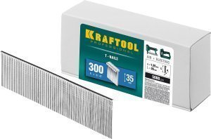 Гвозди для нейлера KRAFTOOL 35 мм, тип 300, 5000 шт, арт.31785-35 – купить в Москве