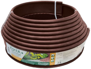 Бордюр пластиковый Standartpark Kanta SP Б-1000.10.02-ПП 10000х16х100 мм коричневый 82552-К – купить в Москве