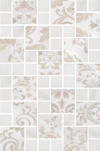 Керамическая плитка Kerama Marazzi Висконти белый глянцевая 300х200х6,9мм декор мозаичный 197/8326 – купить в Москве