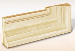 Декоративное изделие из бетона Eco Stone (Эко Стоун) цвет: 11, размер: 300х112х50мм, Наличник Н-02 правый – купить в Москве
