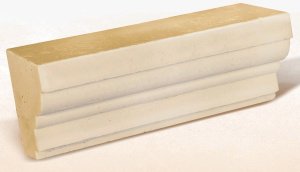 Декоративное изделие из бетона Eco Stone (Эко Стоун) цвет: 00, размер: 300х115х100мм, Подоконник П-01 прямой – купить в Москве