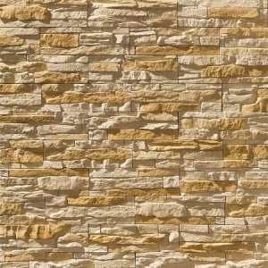 Искусственный камень плоский Leonardo Stone Верона 050 желтый – купить в Москве