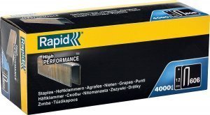 Скобы узкие RAPID тип 55, супертвердые, закаленные, 12 мм, 4000 шт арт.11895002 – купить в Москве
