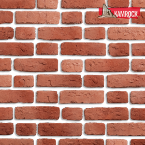 Искусственный камень тычковый Kamrock Античный кирпич 33890 красный – купить в Москве