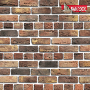 Искусственный камень ложковый Kamrock Ганзейский кирпич 35370 коричневый – купить в Москве