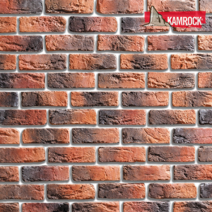 Искусственный камень ложковый Kamrock Ганзейский кирпич 35080 оранжевый – купить в Москве