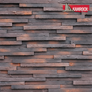 Искусственный камень плоский Kamrock Скандинавский камень 38070/высокий черный – купить в Москве