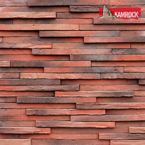 Искусственный камень плоский Kamrock Скандинавский камень 38090/высокий красный – купить в Москве