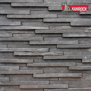 Искусственный камень плоский Kamrock Скандинавский камень 38100/высокий серый – купить в Москве