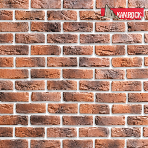 Искусственный камень ложковый Kamrock Ганзейский кирпич 35060 оранжевый – купить в Москве