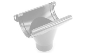 Водосточная система GLC PVC 152/100мм, воронка желоба, ПВХ, цвет: RAL9010-белый – купить в Москве