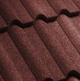 Композитная черепица гонт Gerard Milano redwood с посыпкой 1335х410 мм – купить в Москве