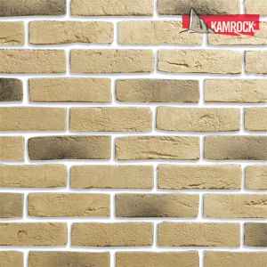 Искусственный камень ложковый Kamrock Старый кирпич 32040 бежевый – купить в Москве