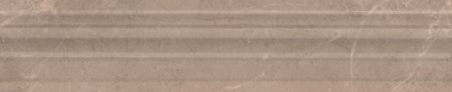 Керамическая плитка Kerama Marazzi Гран Пале бежевый глянцевая 250х55х8мм бордюр Багет BLE007 рис 1