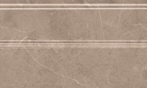 Керамическая плитка Kerama Marazzi Гран Пале бежевый глянцевая 250х150х15мм плинтус FMB010 рис 1