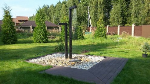 Террасная доска "UnoDeck Mogano", размер: 165*24*3000мм, цвет: венге рис 2