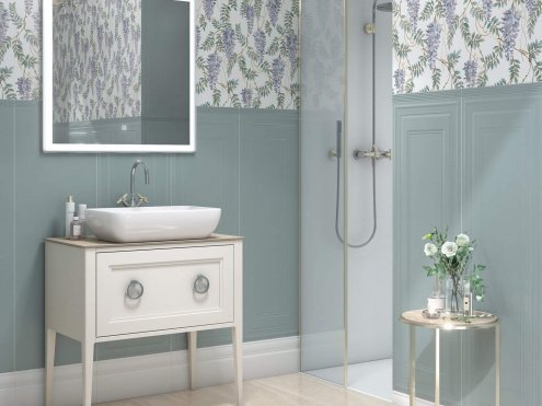 Керамическая плитка Kerama Marazzi Монфорте белый матовая 400х200х10мм плинтус FME006R рис 3