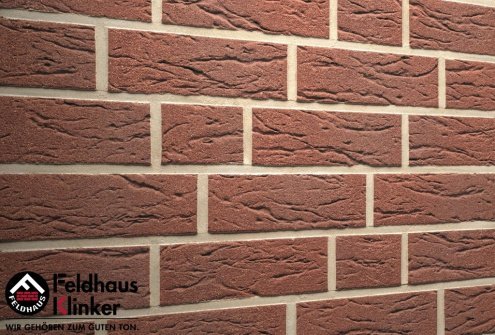 Кирпич клинкерный Feldhaus Klinker М1000 K555NF 240х115х71 Terra Antic Mana рельефный с песком рис 1