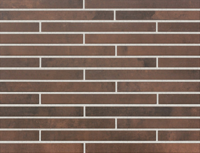 Керамическая плитка Kerastep Long Brick EK1038 138 Amber 500х40х11 мм рядовая рис 5