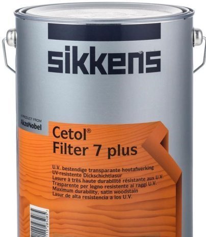 Защитное покрытие Sikkens Cetol Filter 7 Plus база 1 000 1л рис 1