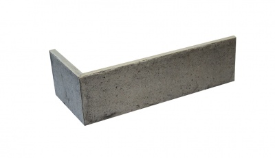 Клинкерная плитка DeKeramik Brickloft INT575 Felsgrau 115/240х71х10 мм угловой элемент рис 1