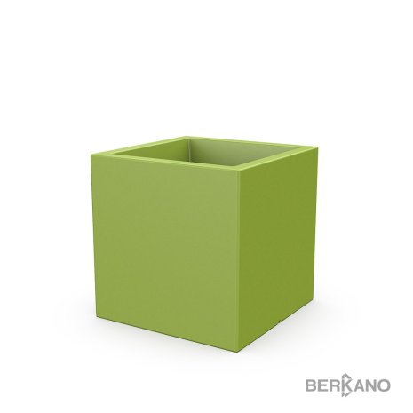 Кашпо Berkano Quarter 60 DB, тип дна: двойное, размер: 60x60x60см, цвет: Spring Green, арт.220_051_16 рис 1