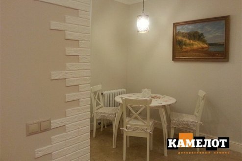 Искусственный камень плоский Камелот Манхэттен 016 бежевый рис 10