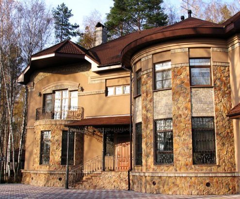 Искусственный камень плоский Kamrock Бут 08140 бежевый рис 5
