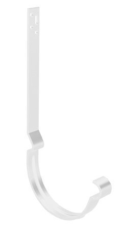 Крюк крепления длинный полоса GRAND LINE 150/100 мм RAL9003 сигнальный белый рис 1