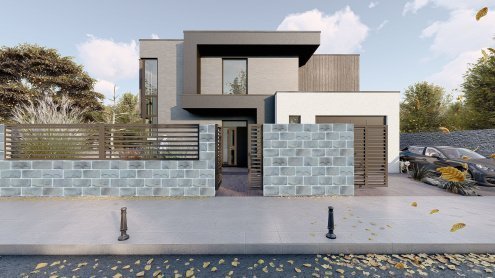 Искусственный камень плоский Eco Stone Аспен 06-08 серый рис 3