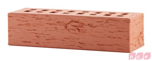Кирпич клинкерный ЛСР Лондон М300 красный 0,7 NF береста рис 6