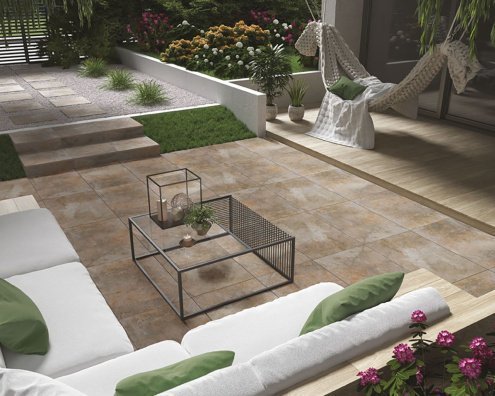 Керамогранит Paradyz Burlington Rust структурированная 900х600х20мм рядовая плитка - рис 4