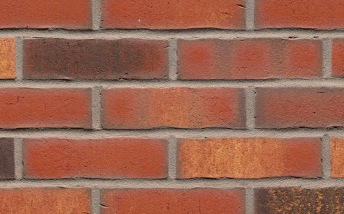 Клинкерная плитка Feldhaus Klinker Vascu R744NF14 carmesi legoro 240х71х14 мм плоский элемент рис 1