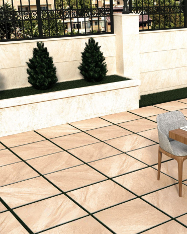Керамогранит Persepolis Tile Montreal Dark Beige matt 600х600х20 мм рядовая плитка 6FML1861 рис 2