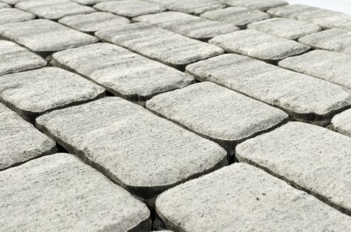 Тротуарная плитка Braer Premium Ривьера туман частичный прокрас 132/165/198/231/265х132х60 мм рис 1