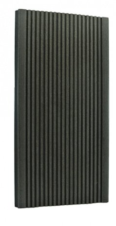 Террасная доска Terradeck Eco, односторонний профиль, шлифованная, размер: 155*28*4000мм, цвет: коричневый рис 1