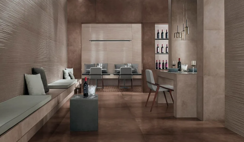 Керамогранит Lifebrick Platform Brown strutturato/rettificato 900х600х20 мм рядовая плитка 09Pl.Brown рис 2