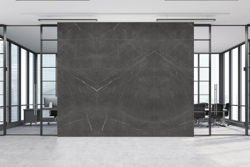 Керамогранит Laminam Russia I Naturali Marmi Pietra Grey lucidato 3000х1000х5,6 мм рядовая плитка LAMFF00572_IT рис 2